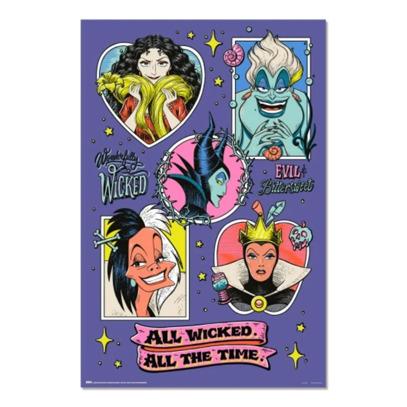 Poster Disney - Villains 61x91,5cm
