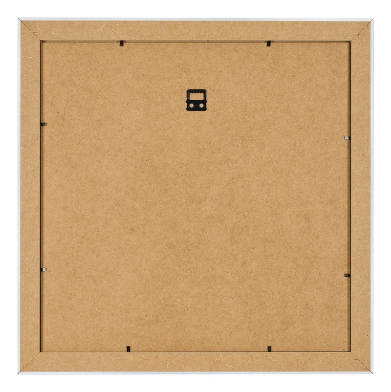 Bilderrahmen 25x25 cm - Silber Matt - MDF - Pisa