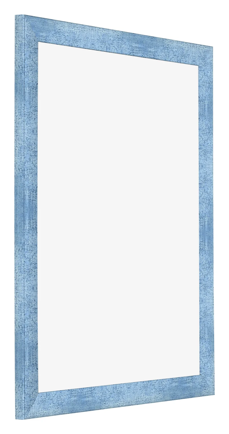 Bilderrahmen 40x55 cm - Hellblau Gewischt - MDF - Pisa