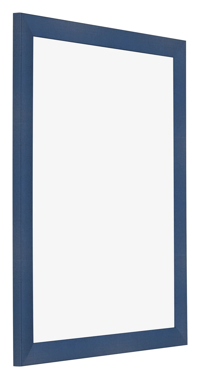 Bilderrahmen 70x90 cm - Dunkelblau Gewischt - MDF - Pisa