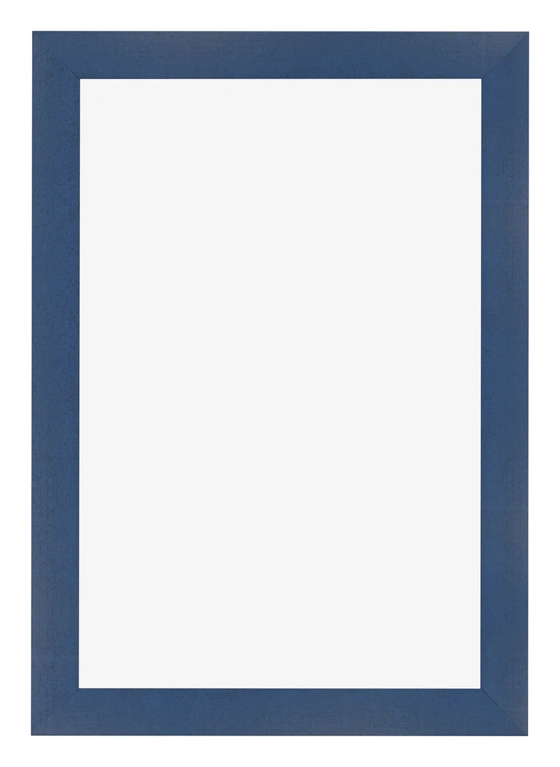 Bilderrahmen 40x60 cm - Dunkelblau Gewischt - MDF - Pisa