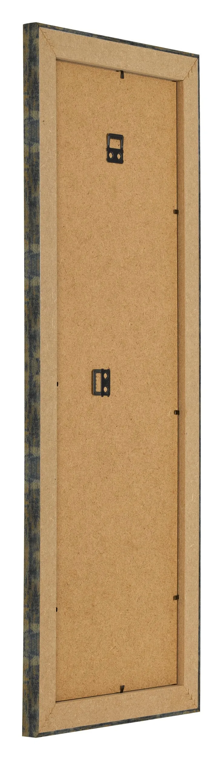 Bilderrahmen 33x98 cm - Blau Gold Meliert - MDF - Pisa