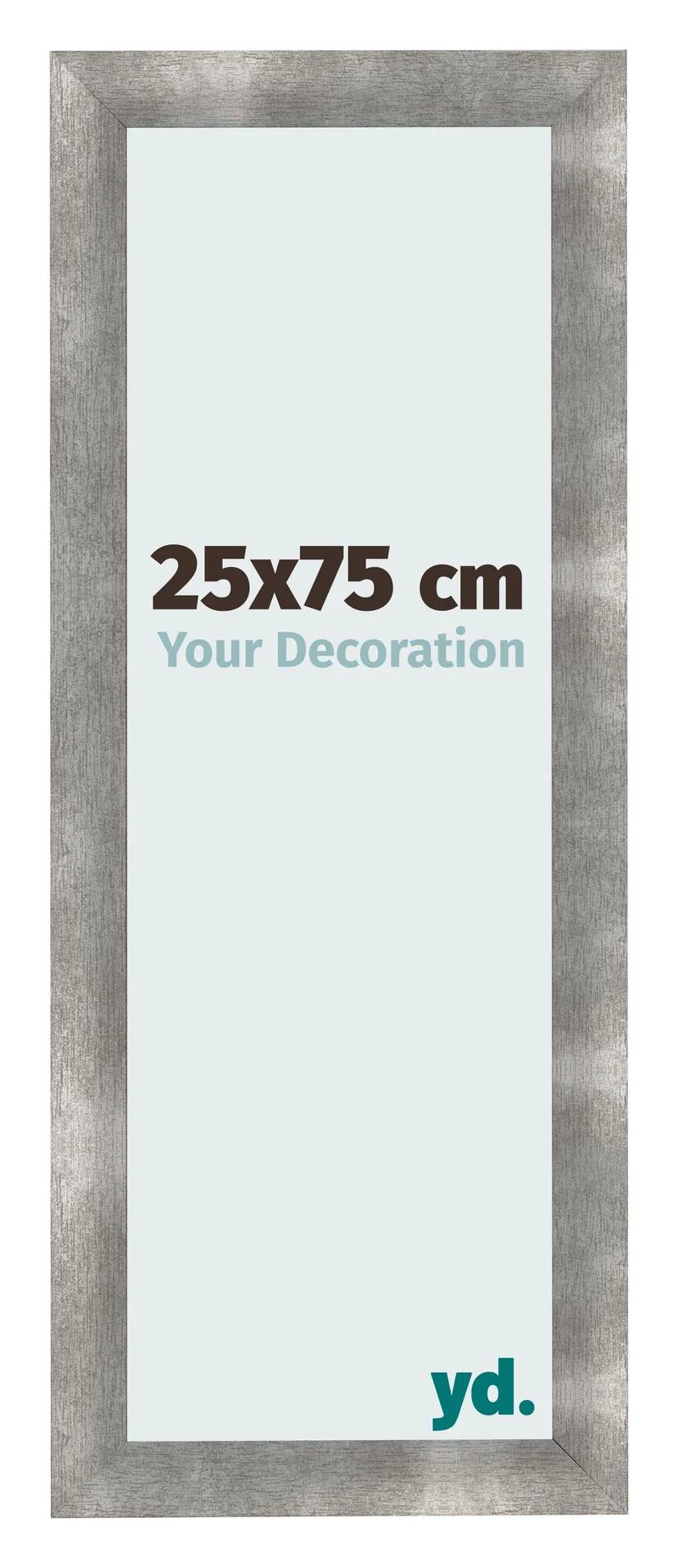 Bilderrahmen 25x75 cm - Metall Vintage - MDF - Pisa