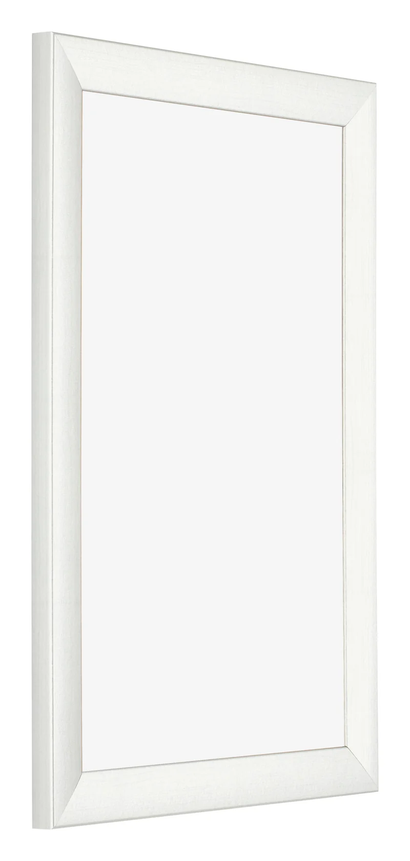 Bilderrahmen 30x45 cm - Weiß Gemasert - MDF - Pisa