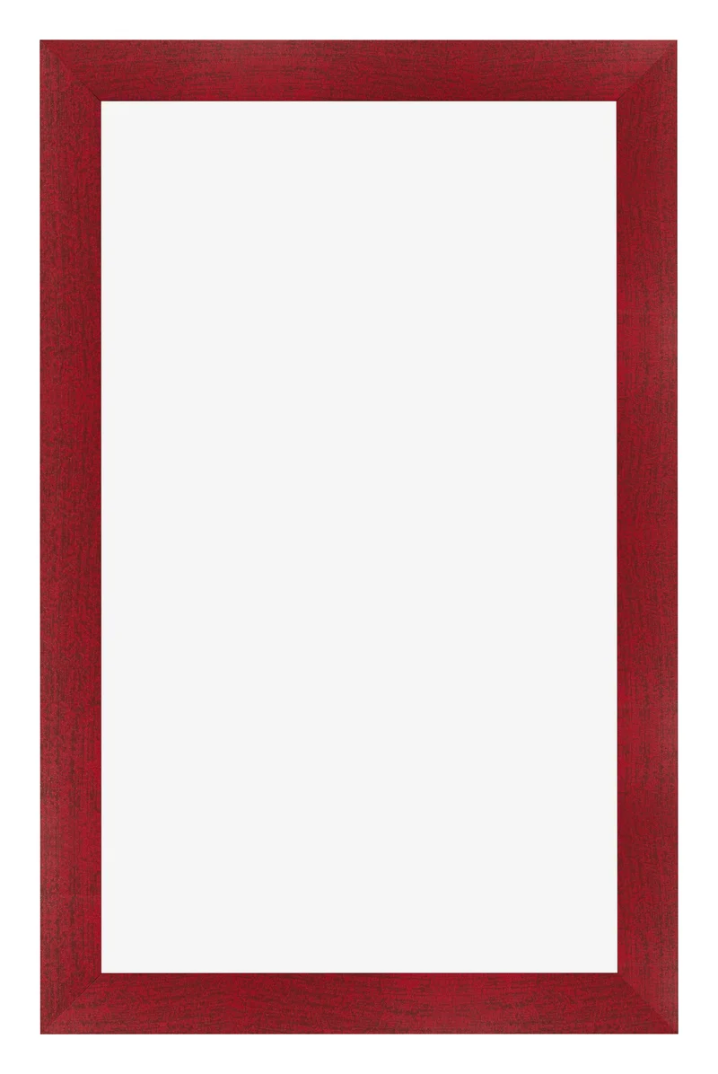 Bilderrahmen 33x48 cm - Weinrot Gewischt - MDF - Pisa