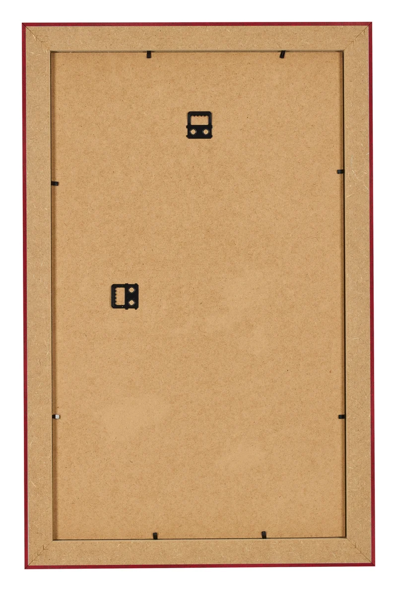 Bilderrahmen 33x48 cm - Weinrot Gewischt - MDF - Pisa