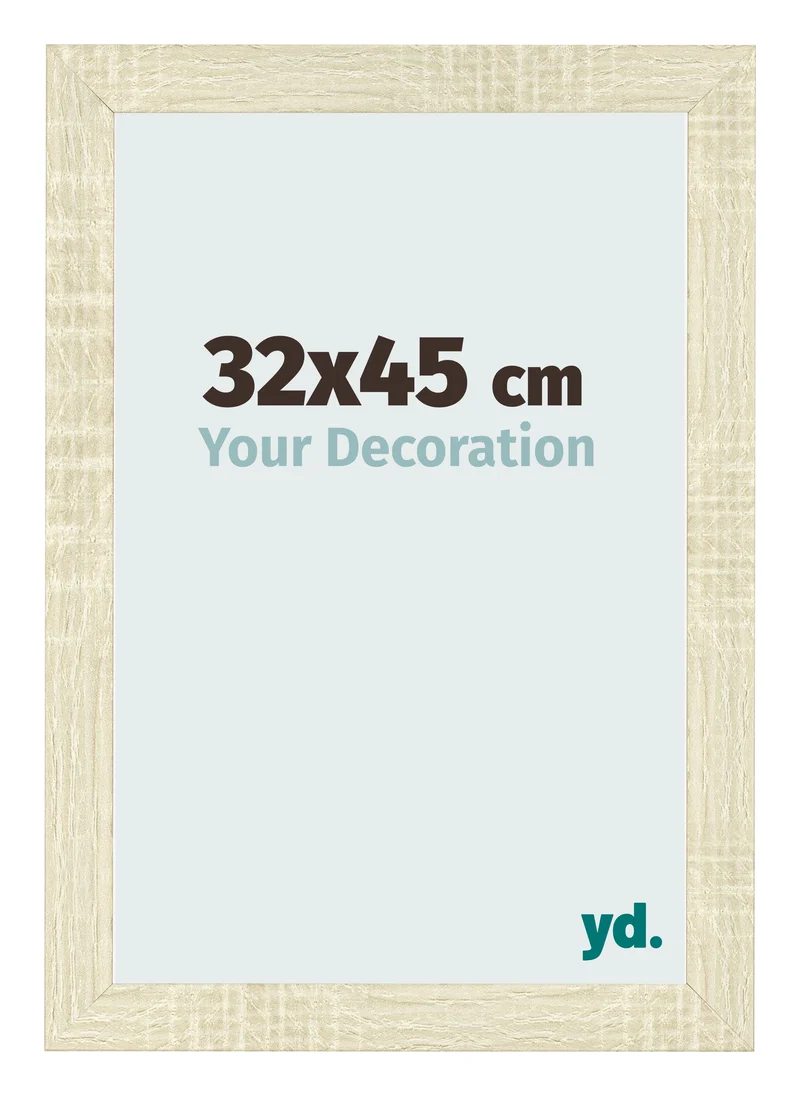 Bilderrahmen 32x45 cm - Sonoma Eiche - MDF - Pisa