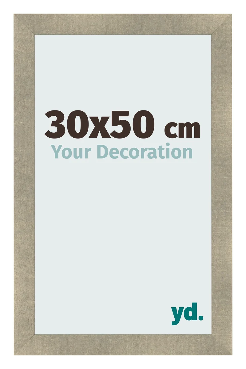 Bilderrahmen 30x50 cm - Gold Antik - MDF - Pisa
