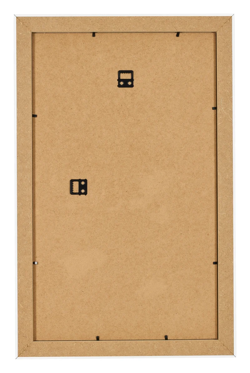 Bilderrahmen 33x48 cm - Weiß Hochglanz - MDF - Pisa