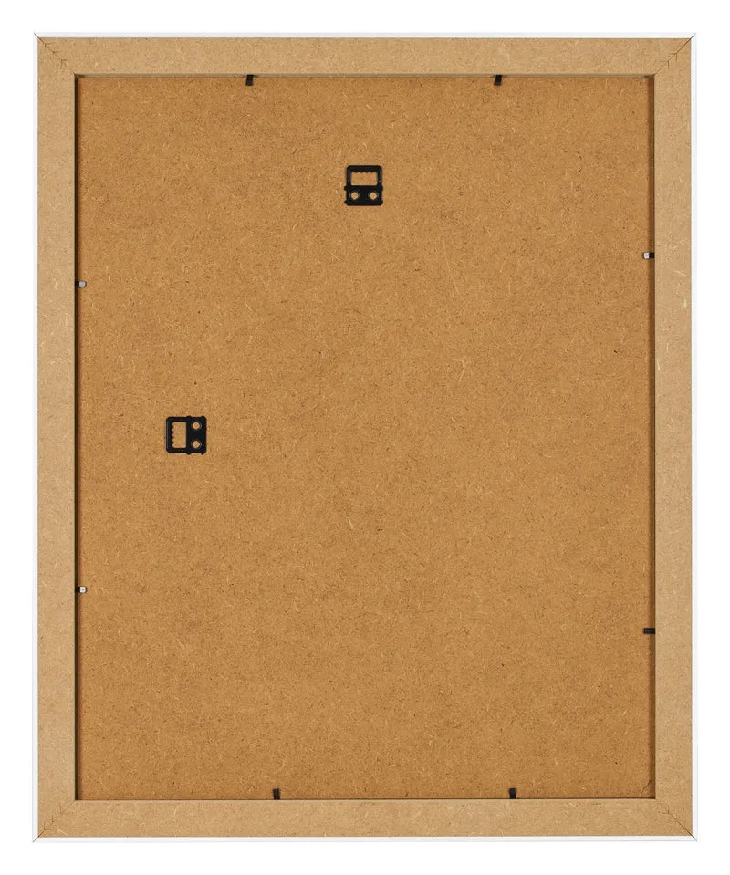 Bilderrahmen 28x35 cm - Weiß Hochglanz - MDF - Pisa