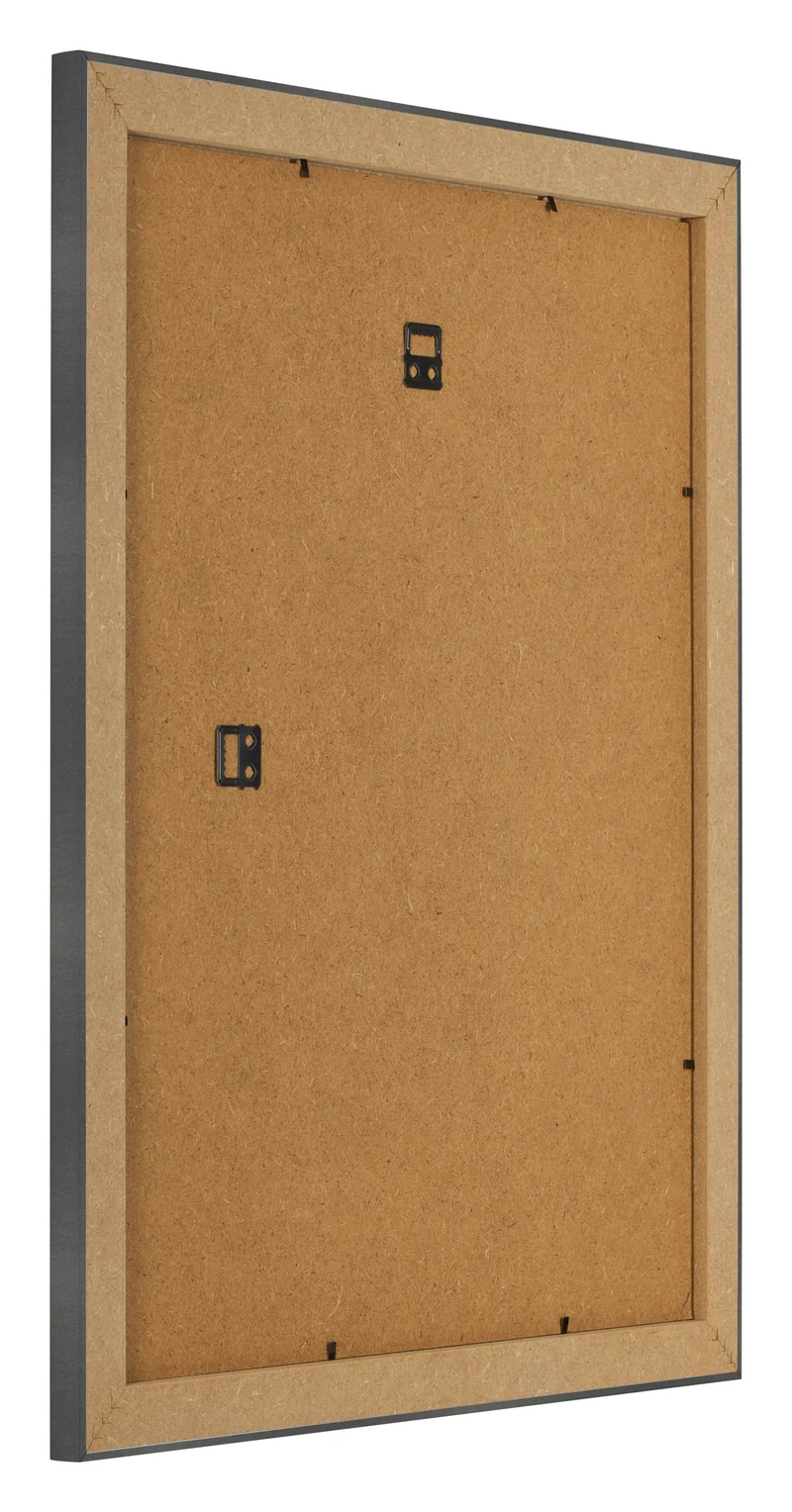 Bilderrahmen 24x30 cm - Schwarz Matt - MDF - Pisa