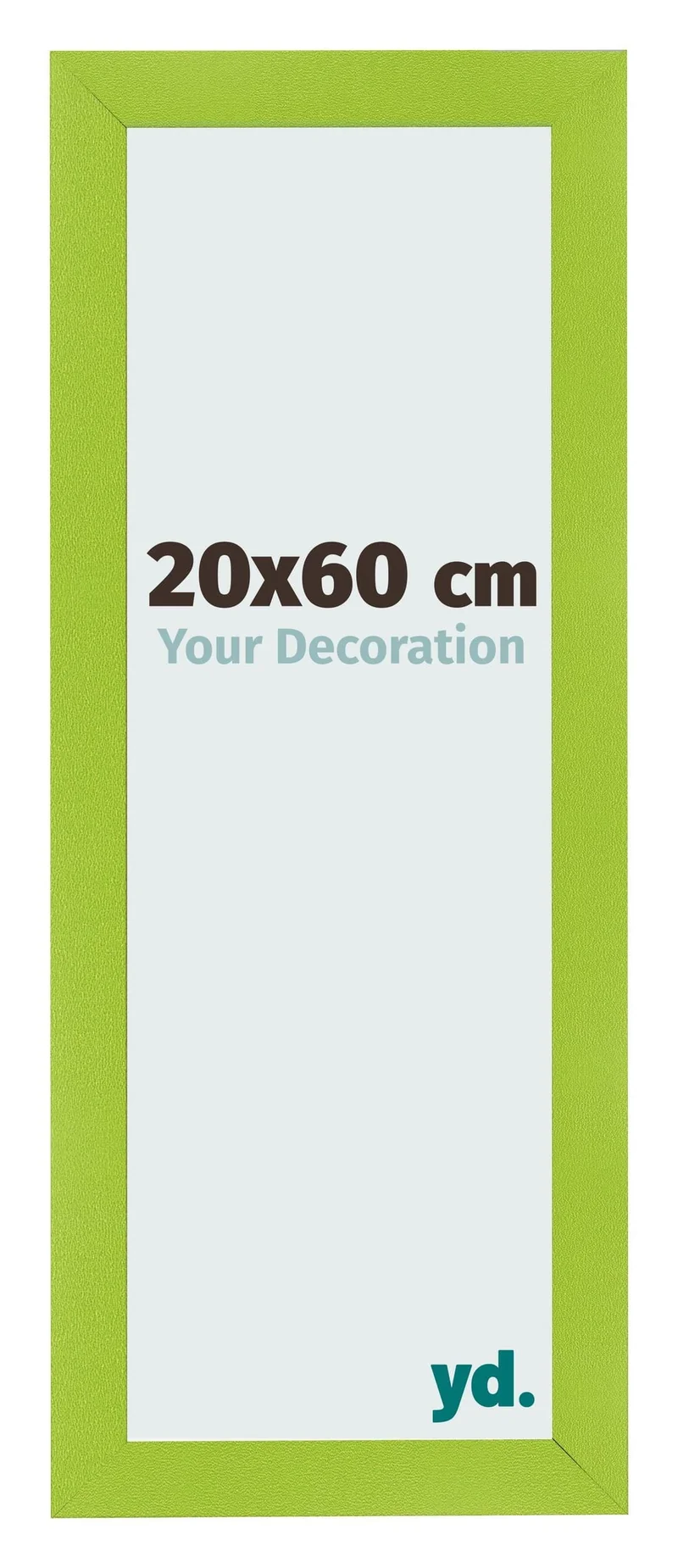 Bilderrahmen 20x60 cm - Grün - MDF - Pisa