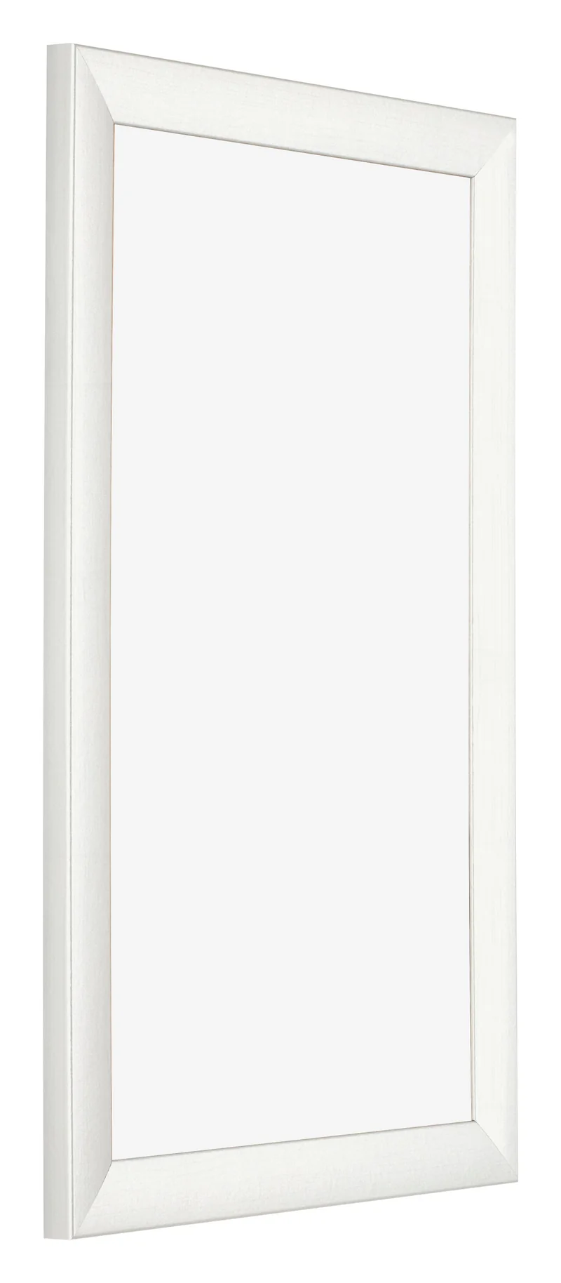 Bilderrahmen 30x50 cm - Weiß Gemasert - MDF - Pisa