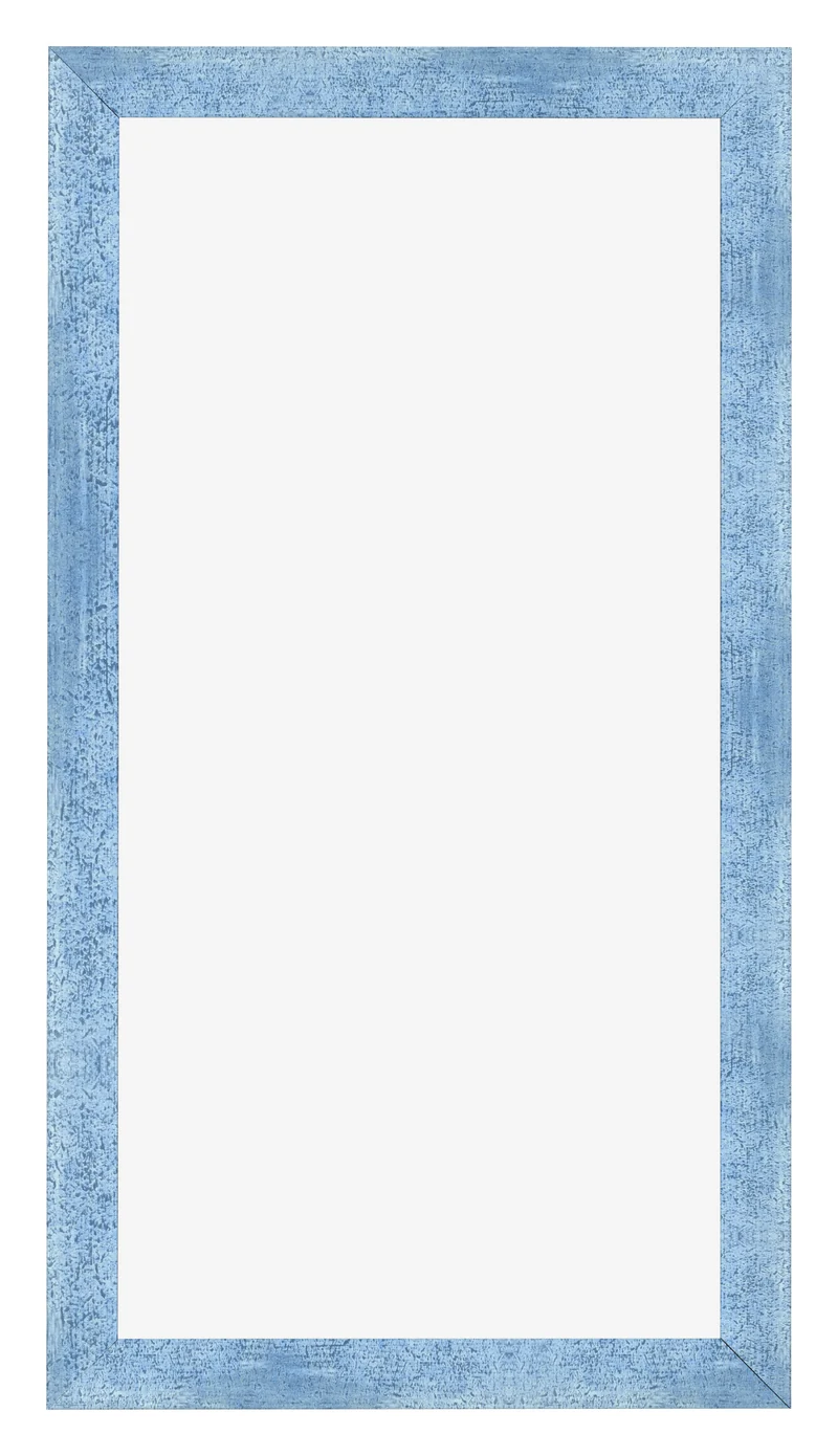 Bilderrahmen 20x40 cm - Hellblau Gewischt - MDF - Pisa