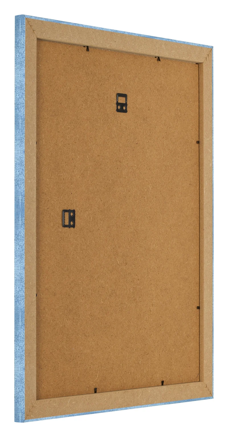 Bilderrahmen 25x30 cm - Hellblau Gewischt - MDF - Pisa