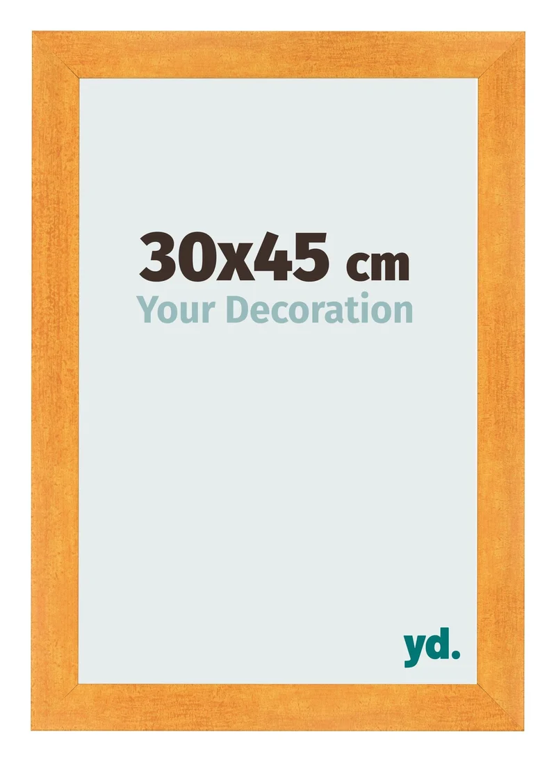 Bilderrahmen 30x45 cm - Orange - MDF - Pisa