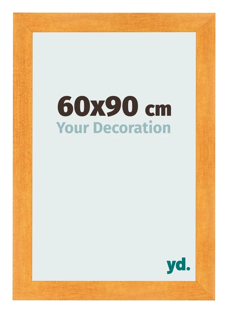 Bilderrahmen 60x90 cm - Orange - MDF - Pisa