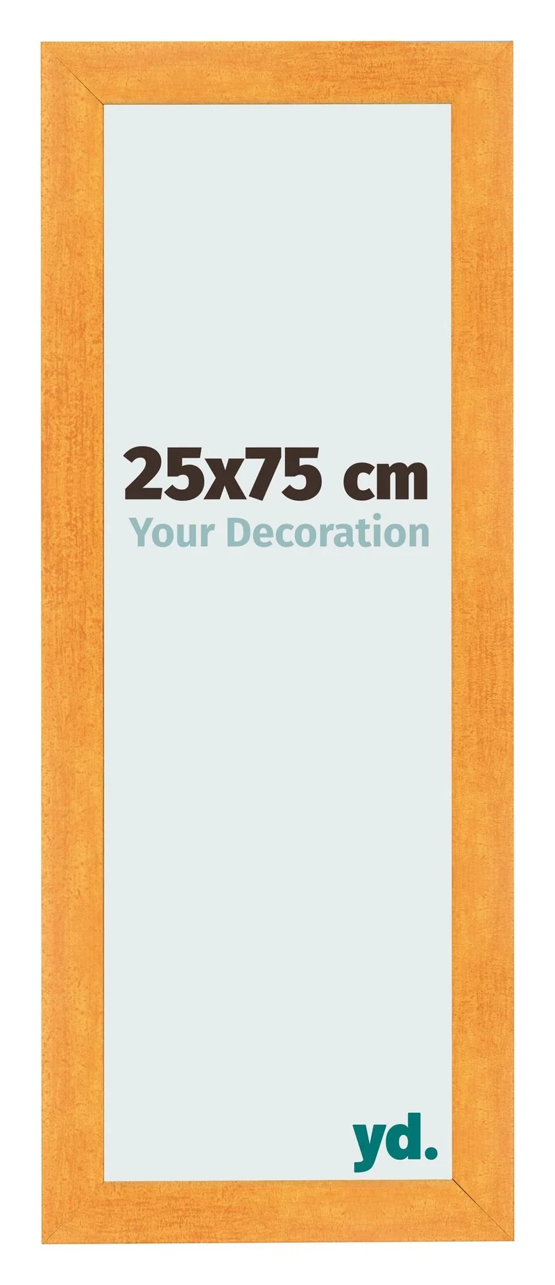 Bilderrahmen 25x75 cm - Orange - MDF - Pisa