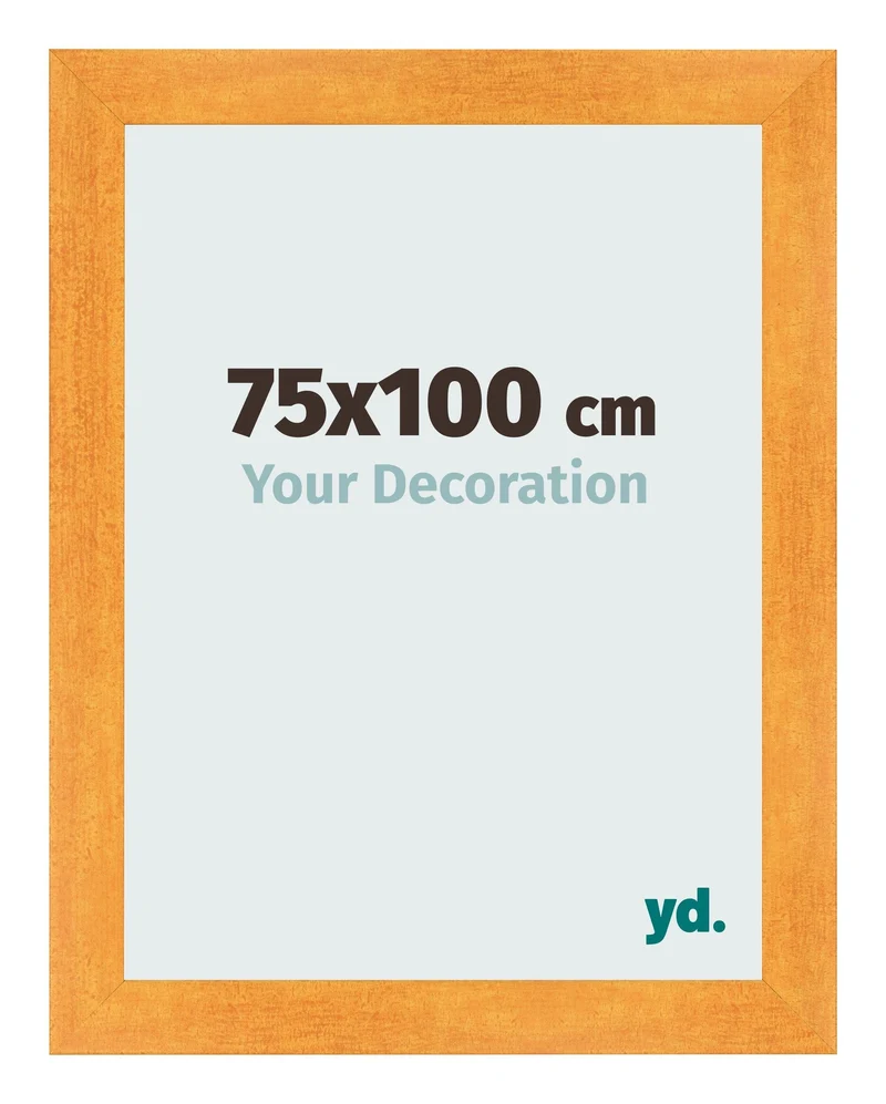 Bilderrahmen 75x100 cm - Orange - MDF - Pisa