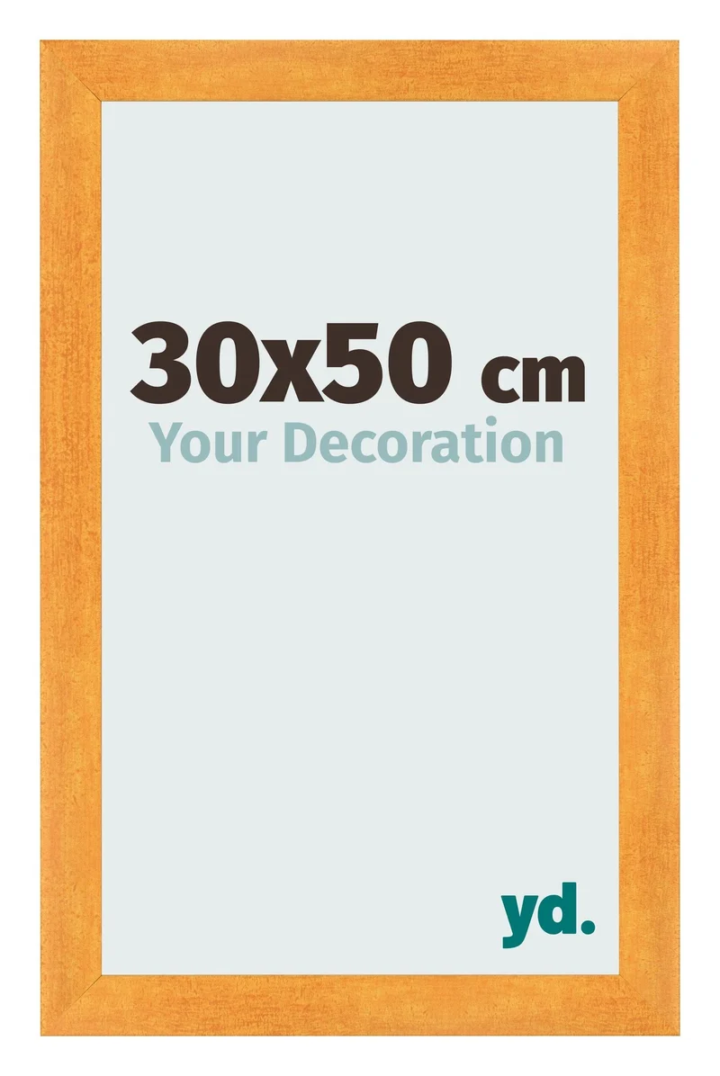 Bilderrahmen 30x50 cm - Orange - MDF - Pisa
