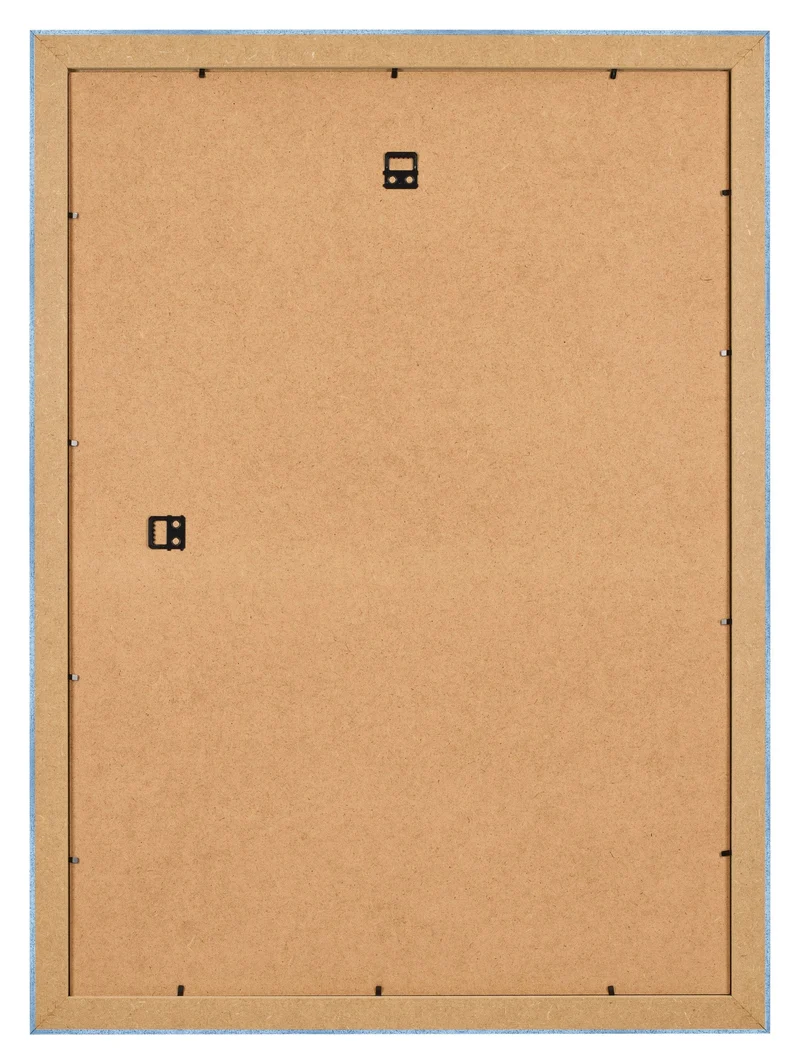 Bilderrahmen 60x84 cm - Hellblau Gewischt - MDF - Pisa