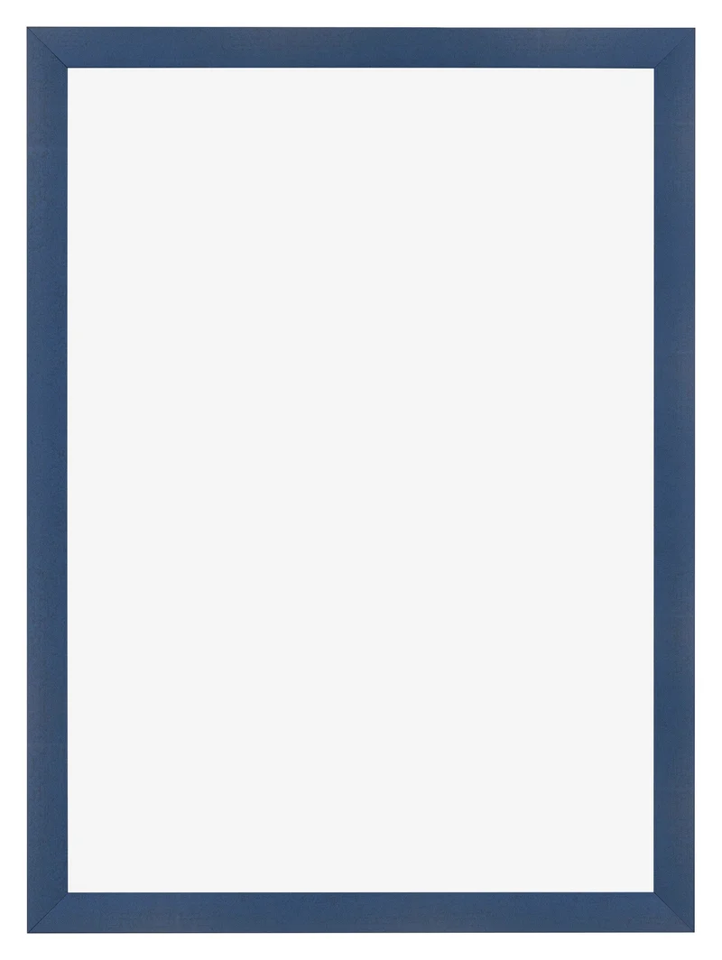 Bilderrahmen 60x84 cm - Dunkelblau Gewischt - MDF - Pisa