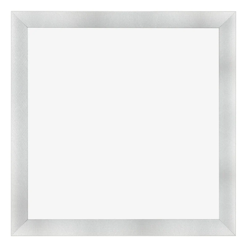 Bilderrahmen 45x45 cm - Aluminium Gebürstet - MDF - Pisa
