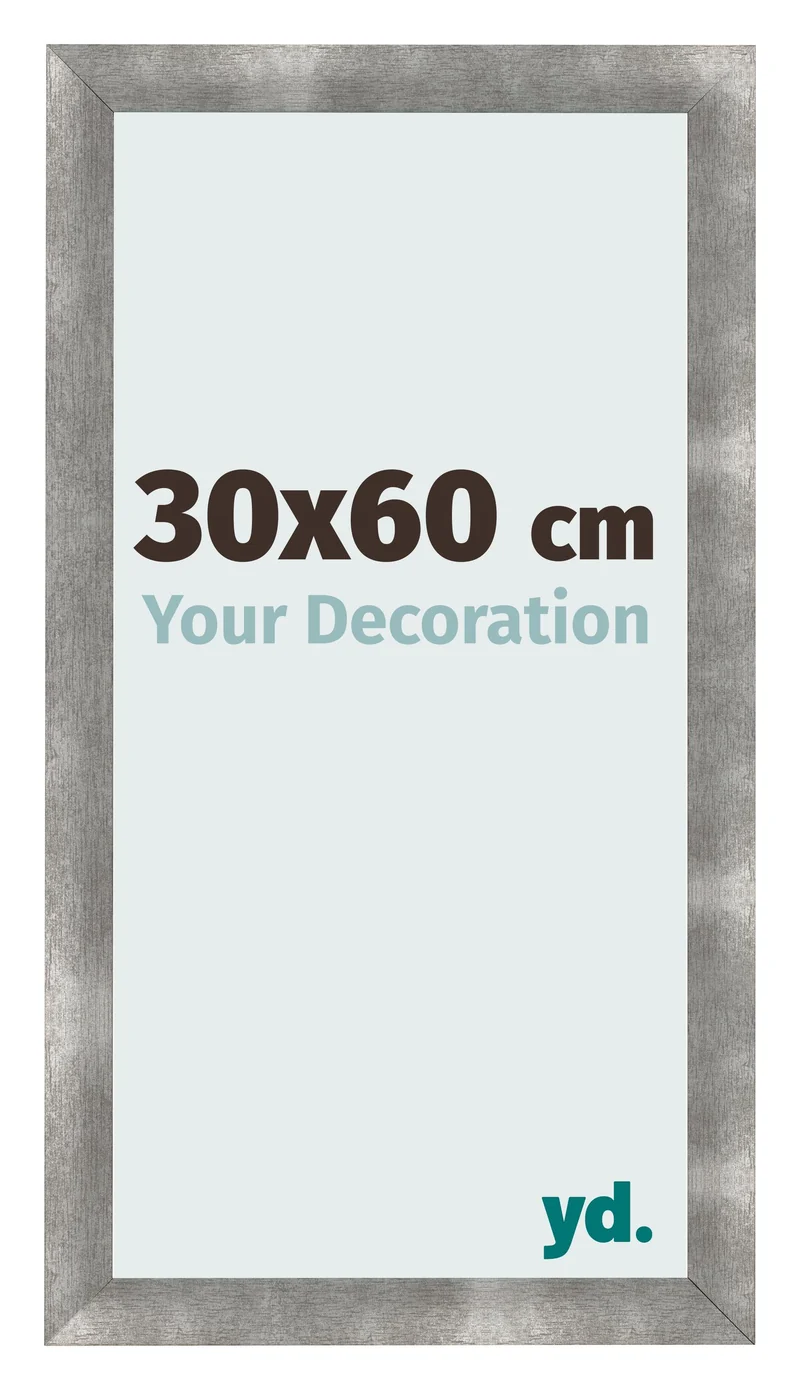Bilderrahmen 30x60 cm - Metall Vintage - MDF - Pisa