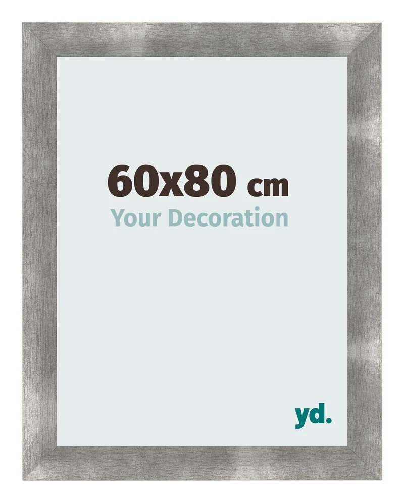 Bilderrahmen 60x80 cm - Metall Vintage - MDF - Pisa