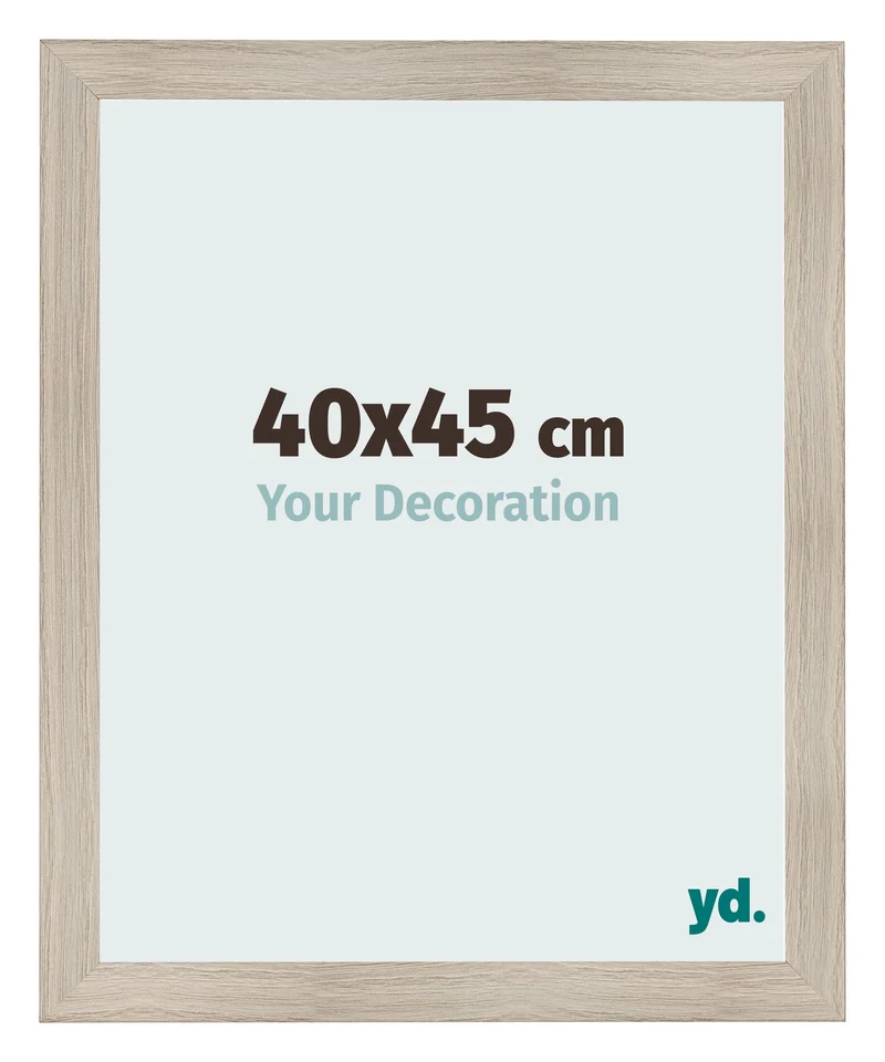 Bilderrahmen 40x45 cm - Eiche Hell - MDF - Pisa