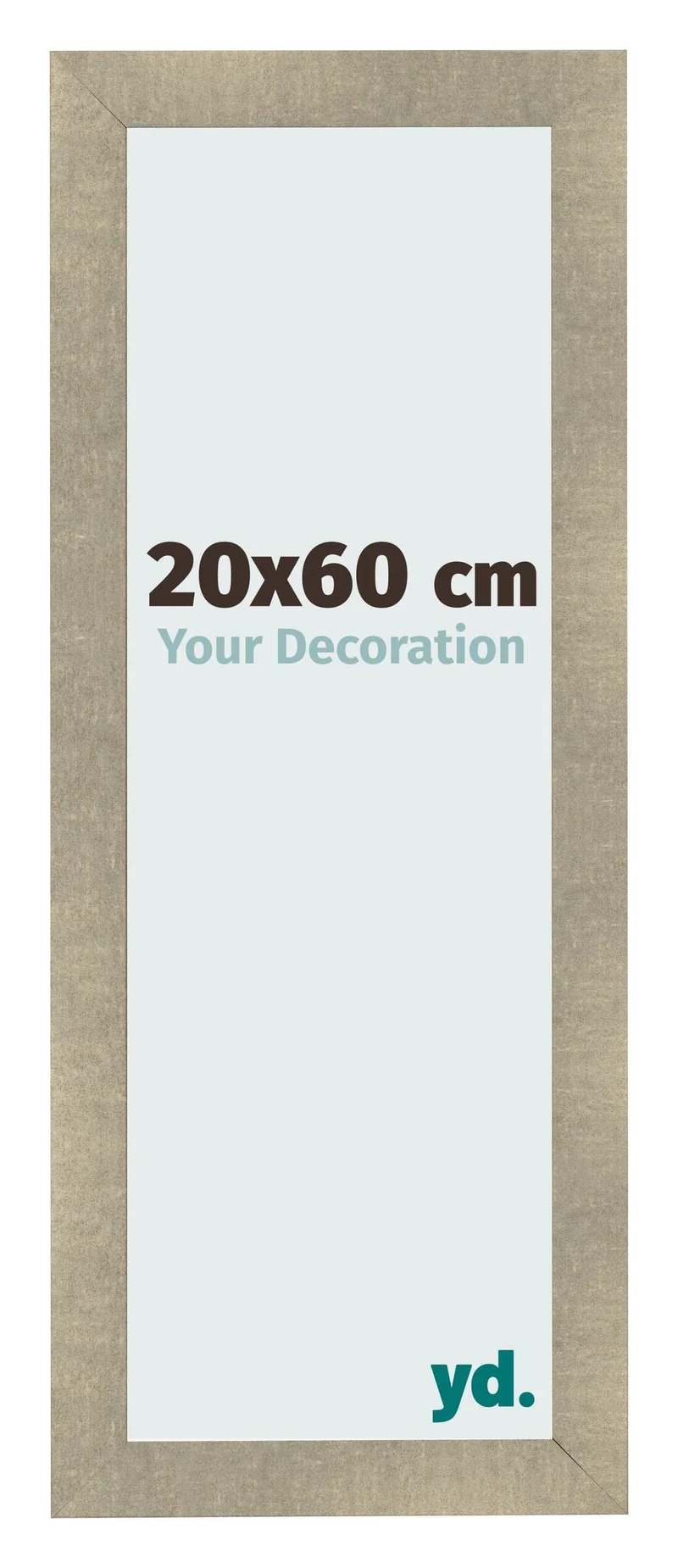 Bilderrahmen 20x60 cm - Gold Antik - MDF - Pisa