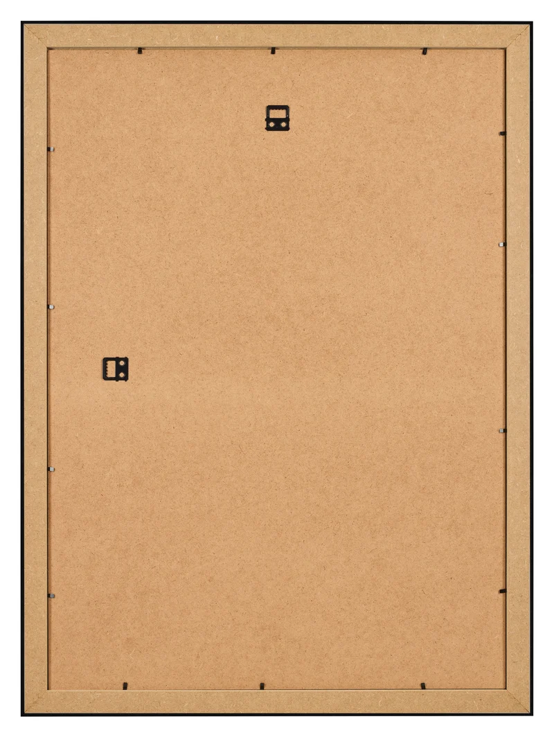 Bilderrahmen 70x100 cm - Schwarz Hochglanz - MDF - Pisa
