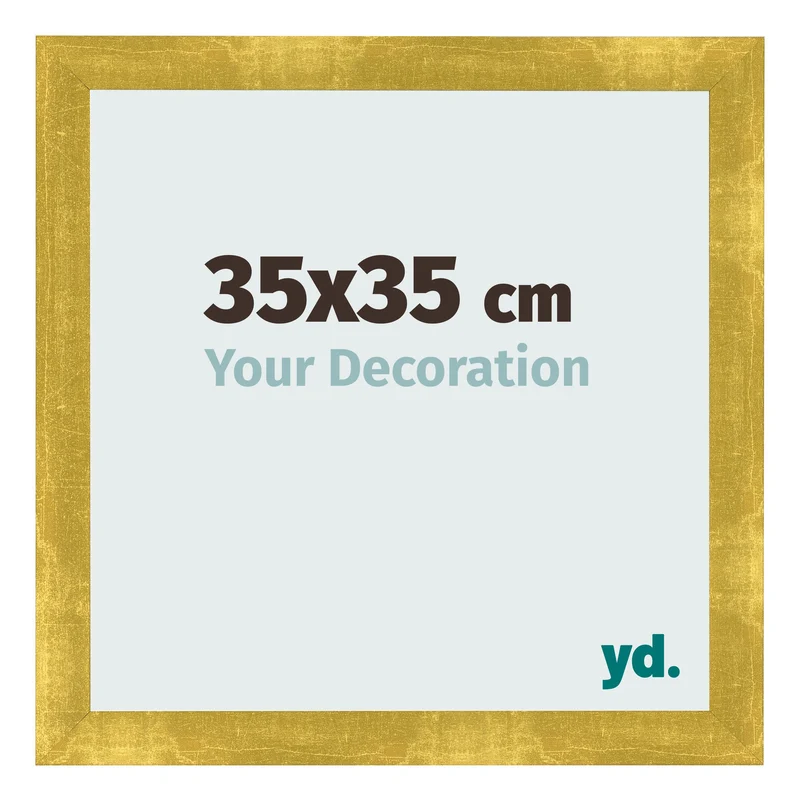 Bilderrahmen 35x35 cm - Gold Vintage - MDF - Pisa