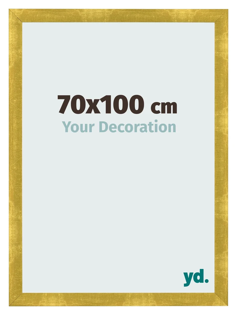 Bilderrahmen 70x100 cm - Gold Vintage - MDF - Pisa