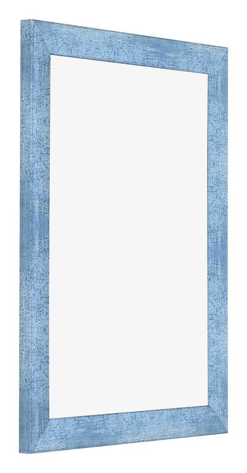 Bilderrahmen 30x40 cm - Hellblau Gewischt - MDF - Pisa