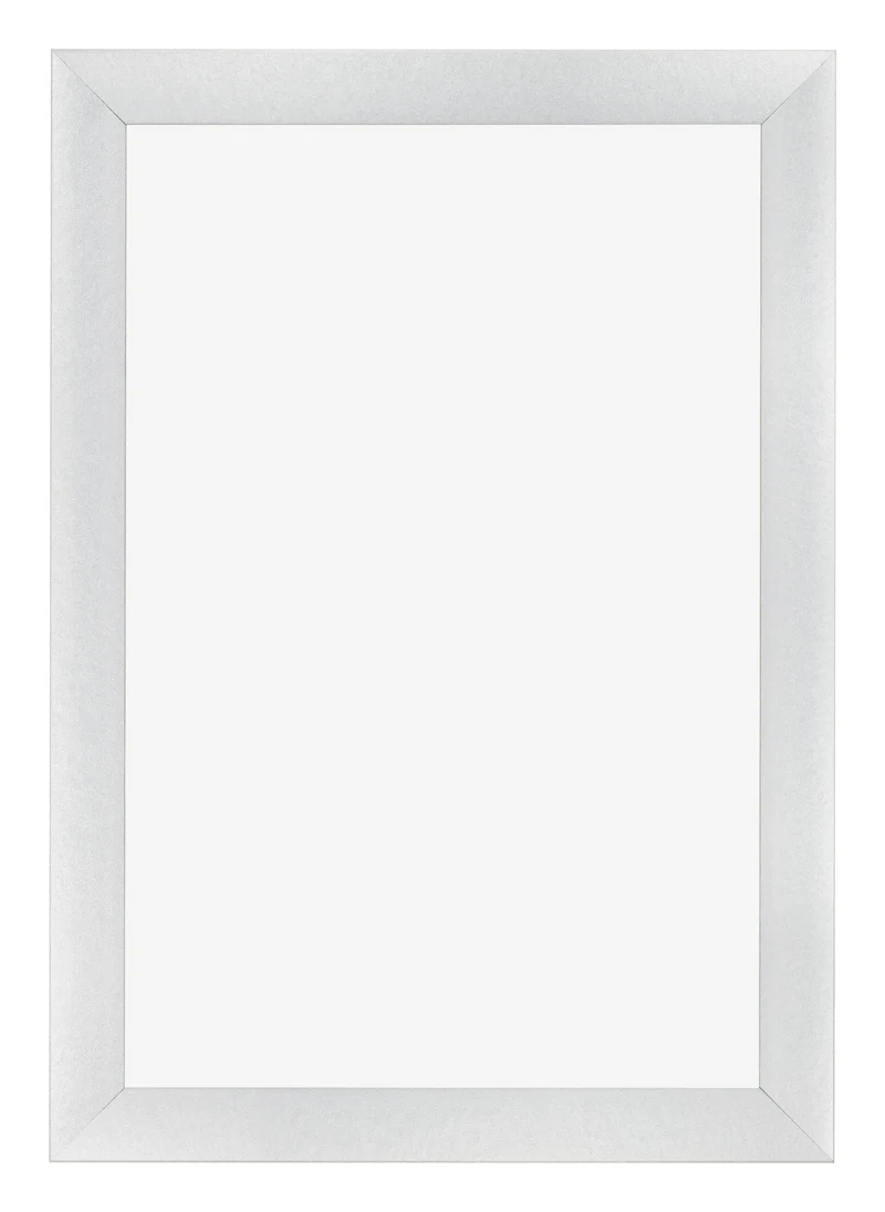 Bilderrahmen 62x93 cm - Silber Matt - MDF - Pisa