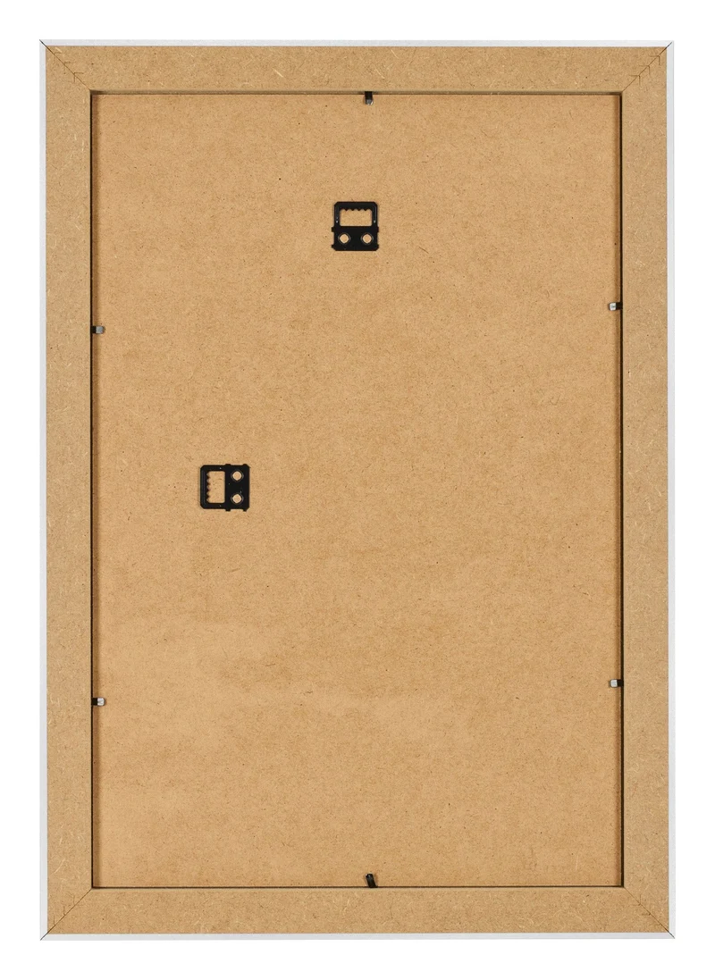 Bilderrahmen 62x93 cm - Silber Matt - MDF - Pisa