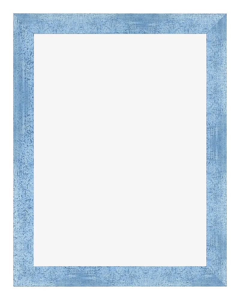 Bilderrahmen 36x48 cm - Hellblau Gewischt - MDF - Pisa