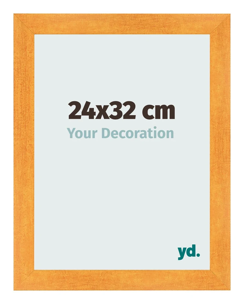 Bilderrahmen 24x32 cm - Orange - MDF - Pisa