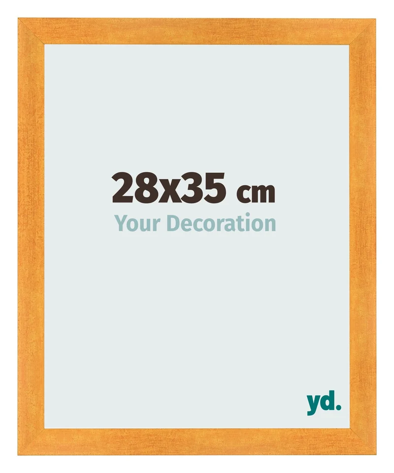 Bilderrahmen 28x35 cm - Orange - MDF - Pisa