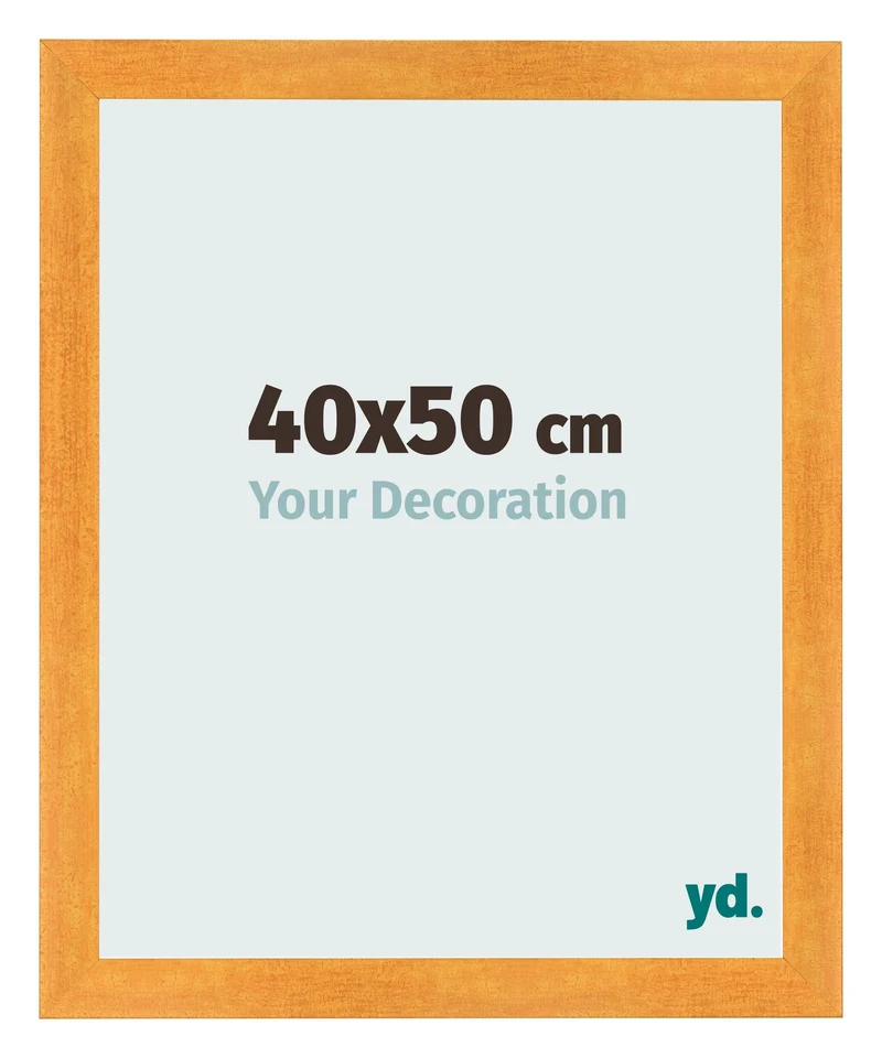 Bilderrahmen 40x50 cm - Orange - MDF - Pisa