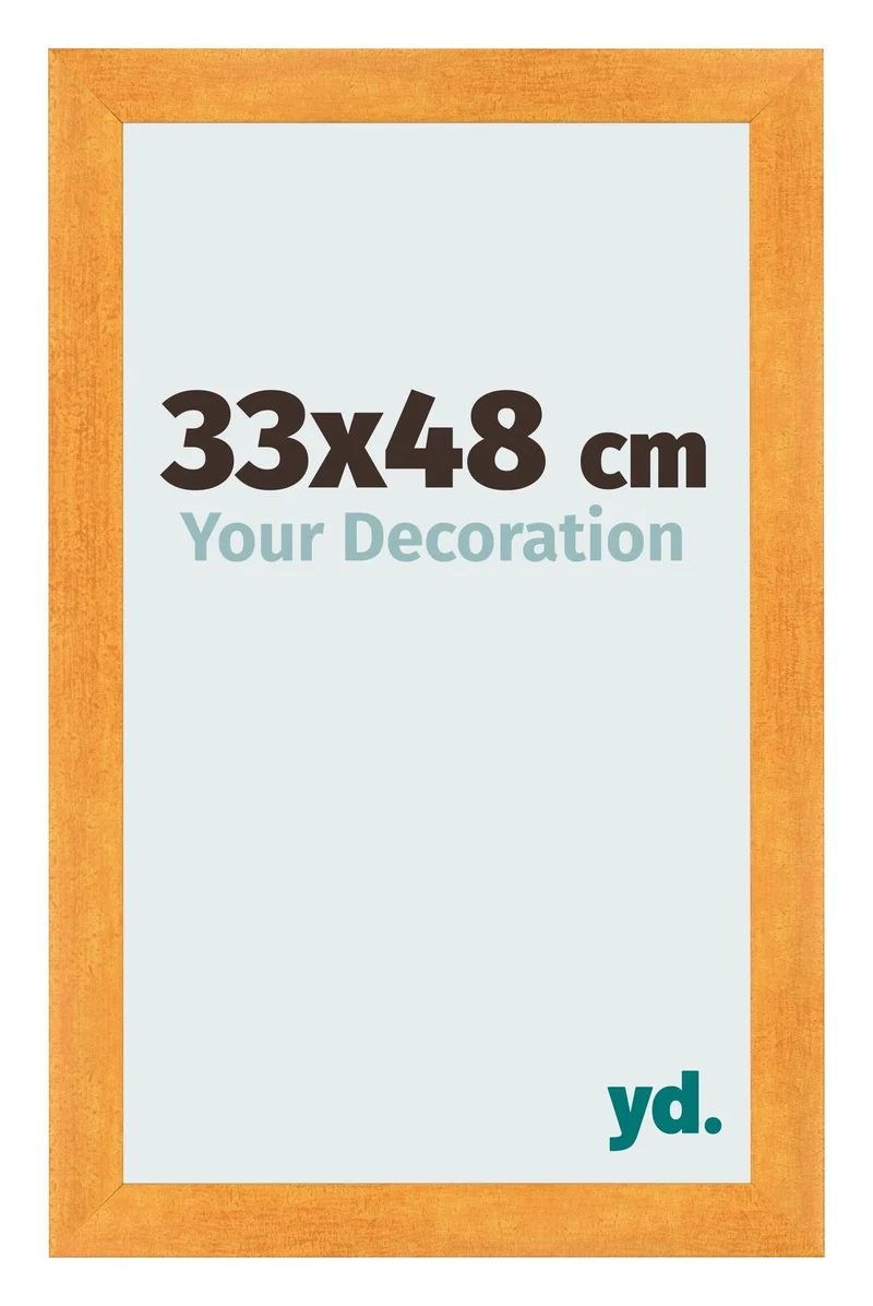 Bilderrahmen 33x48 cm - Orange - MDF - Pisa