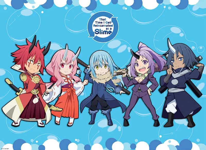 Poster Slime - Chibi Characters 52x38cm