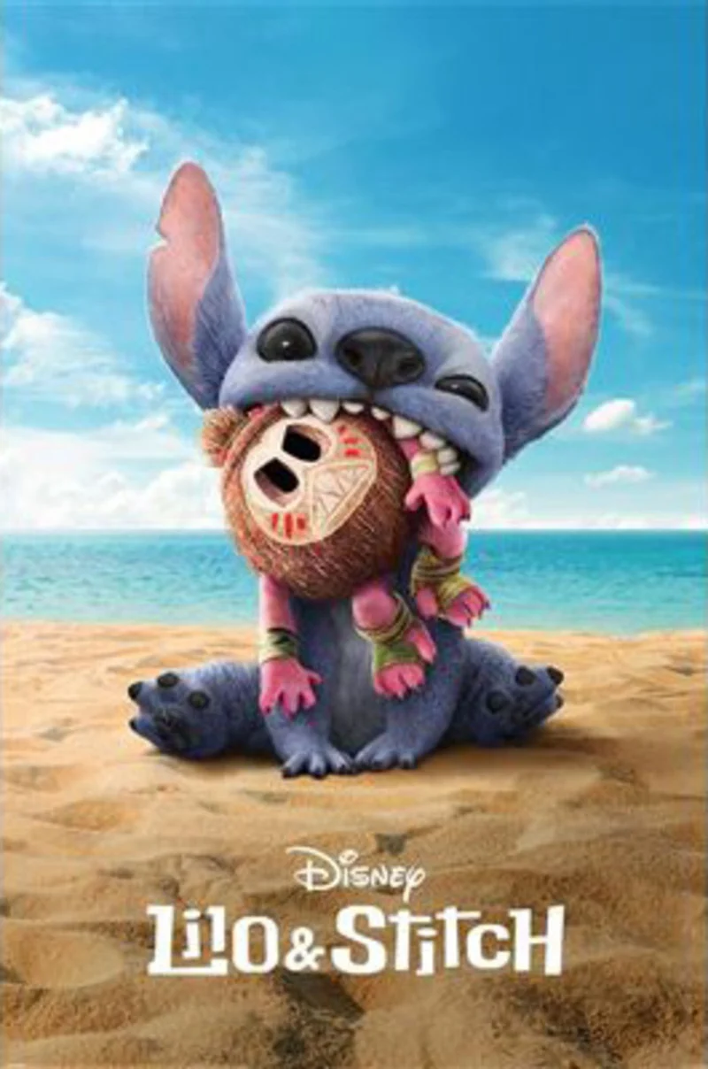 Poster Stitch x Moana - 61x91,5cm