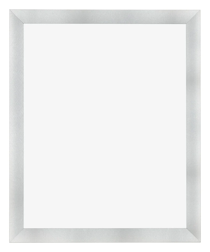 Bilderrahmen 50x65 cm - Aluminium Gebürstet - MDF - Pisa