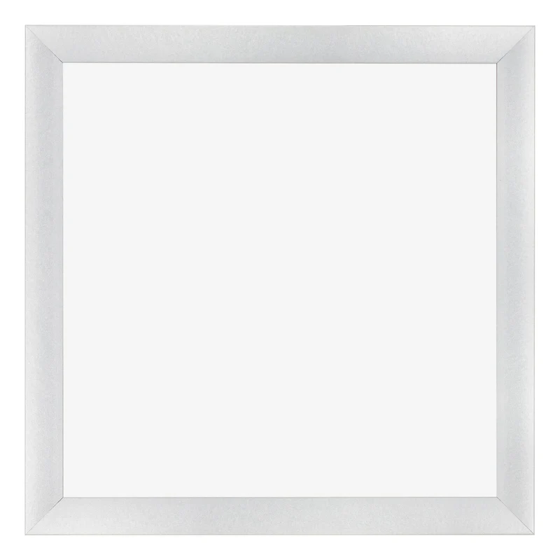 Bilderrahmen 45x45 cm - Silber Matt - MDF - Pisa