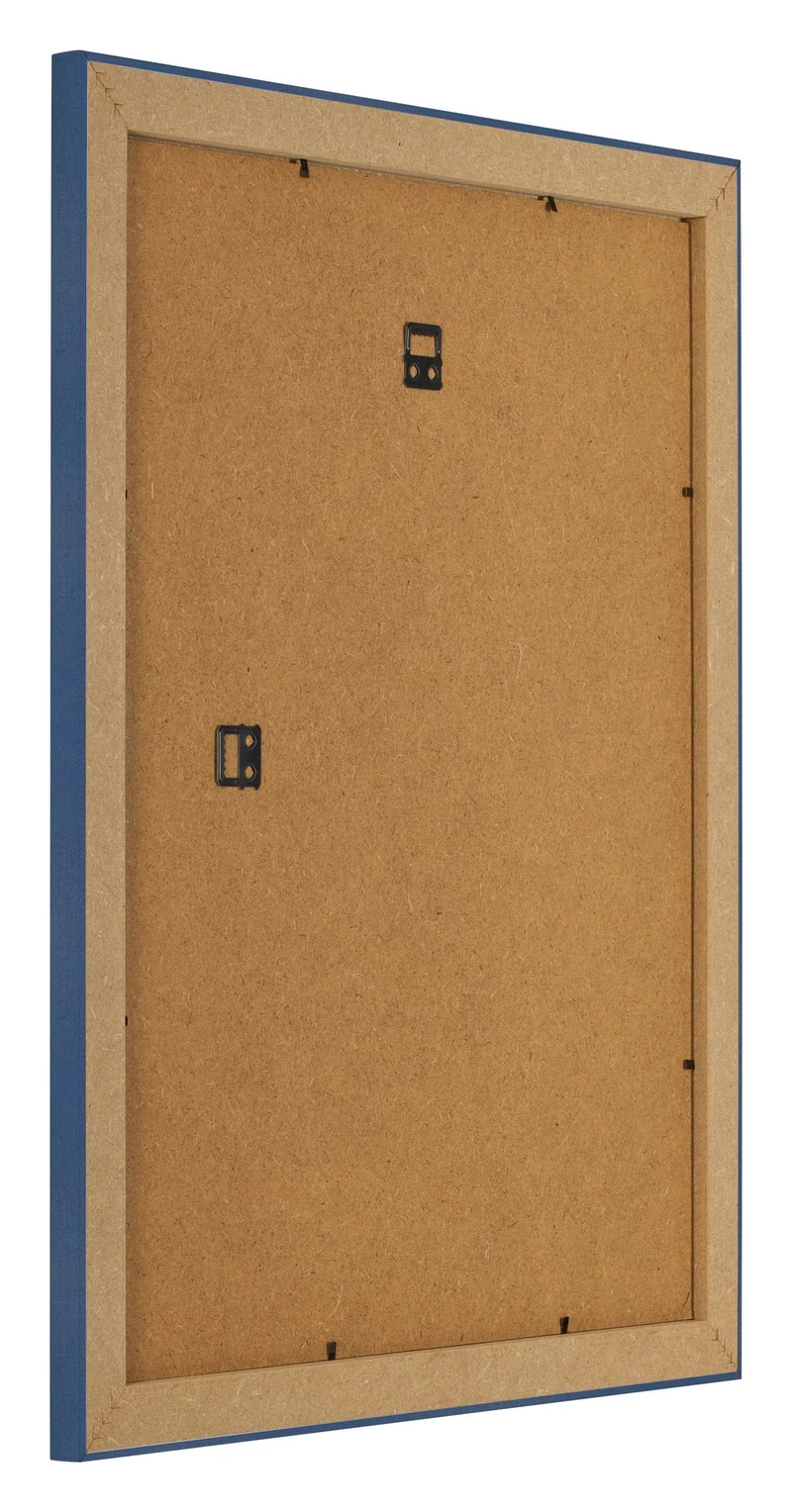 Bilderrahmen 40x50 cm - Dunkelblau Gewischt - MDF - Pisa