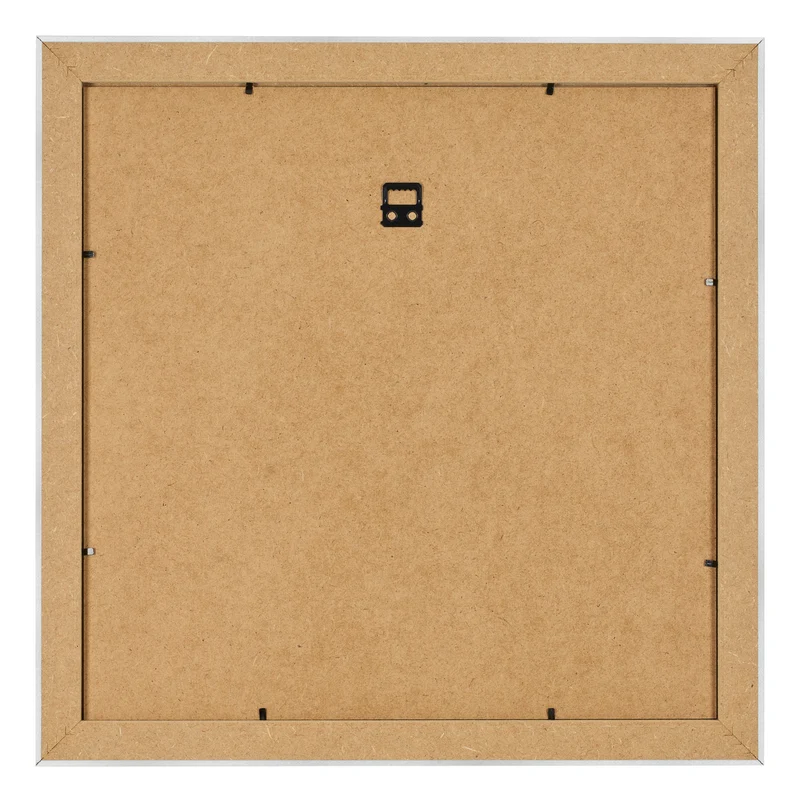 Bilderrahmen 30x30 cm - Aluminium Gebürstet - MDF - Pisa