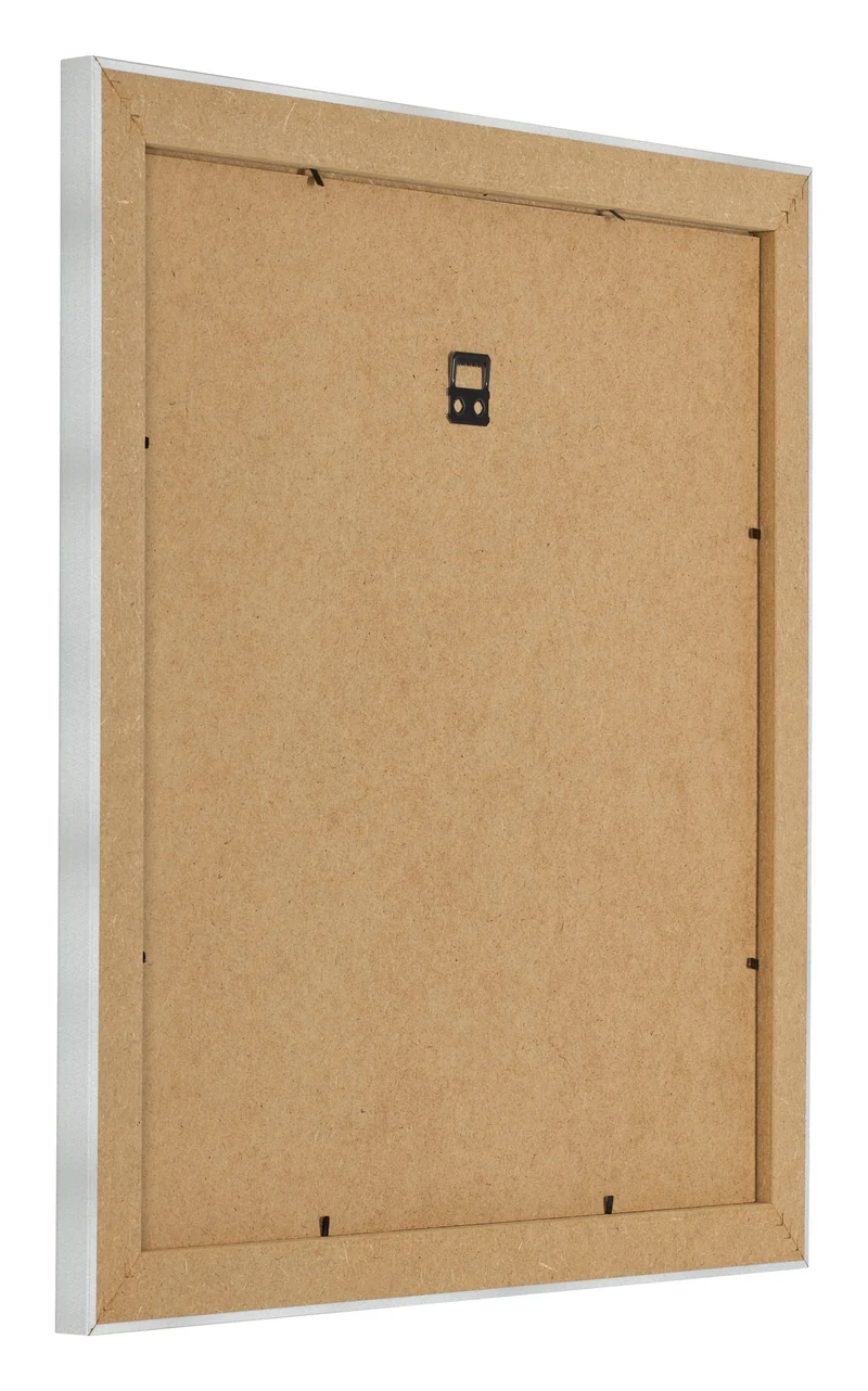 Bilderrahmen 55x55 cm - Aluminium Gebürstet - MDF - Pisa