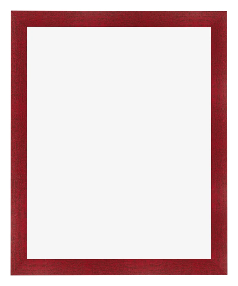 Bilderrahmen 60x70 cm - Weinrot Gewischt - MDF - Pisa